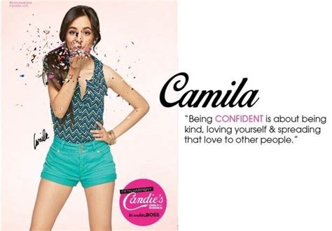 An Advertisement For Candi Cosmetics Featuring A Woman With Sprinkles