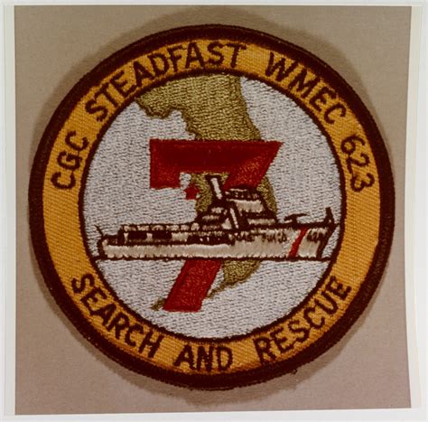 Nh 88184 Kn Insignia U S Coast Guard Cutter Steadfast Wmec 623