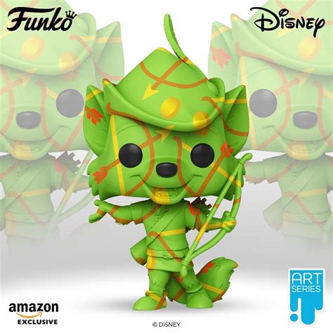 Funko décline Robin des Bois Disney en POP Art Series Figurines POP