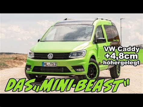 Vw Caddy Mit Höherlegung Delta Felgen Und All Terrain Reifen