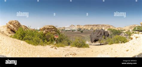 Dry Oasis In The Namibe Desert Angola Africa Stock Photo Alamy