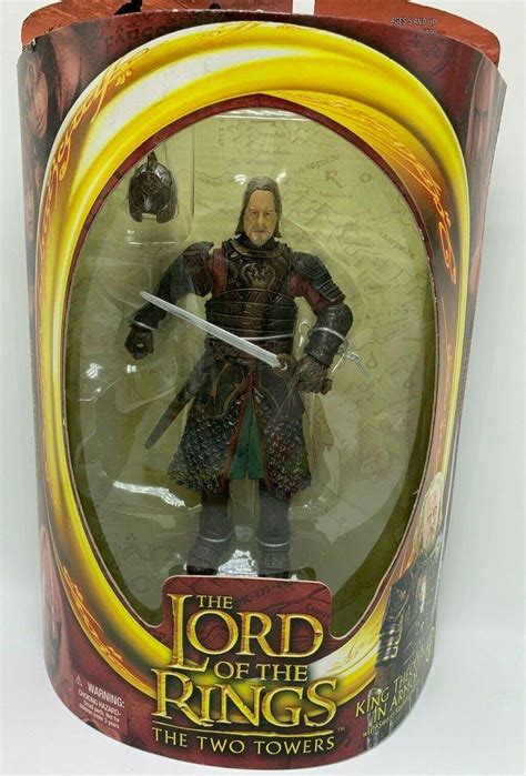 King Theoden In Armor Lord Of The Rings Action Figure The Two Towers