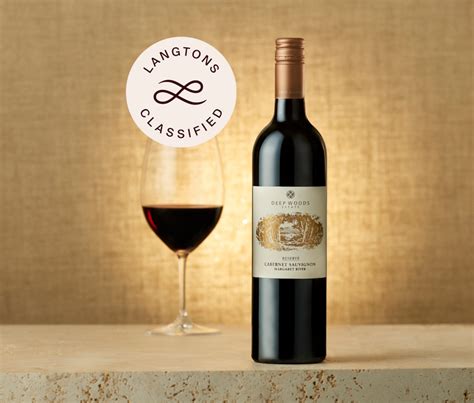 Langtons Classification: Reserve Cabernet in Top 100 Wines – Deep Woods Estate