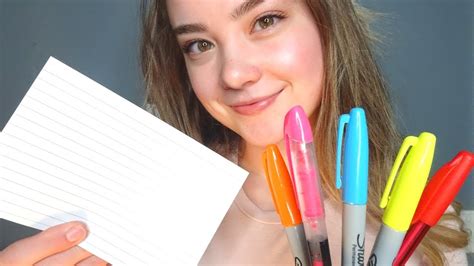 Asmr Teacher Role Play Helping You With Test Anxiety Reading To You