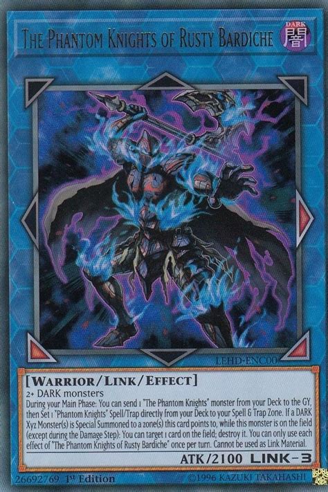 The Phantom Knights Of Rusty Bardiche Legendary Hero Decks Yu Gi Oh