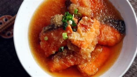 Salmon Mizore Ni Japanese Grated Daikon Soup Recipe