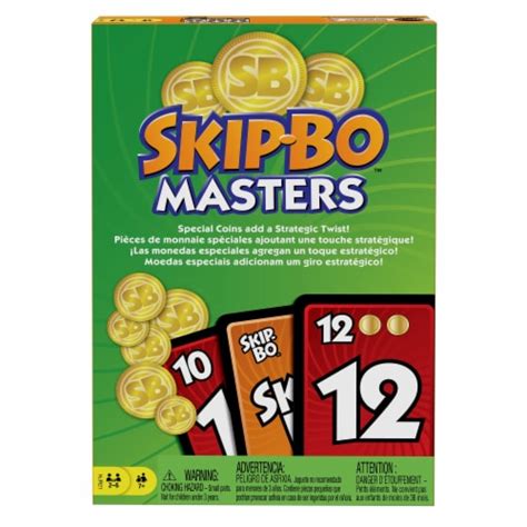 Mattel Skip Bo Masters Card Game 1 Ct QFC