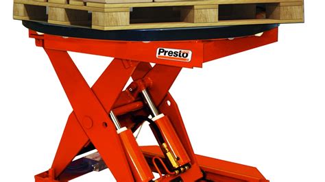 Pallet Leveler Has Operator Controlled Height Adjustment Food Logistics