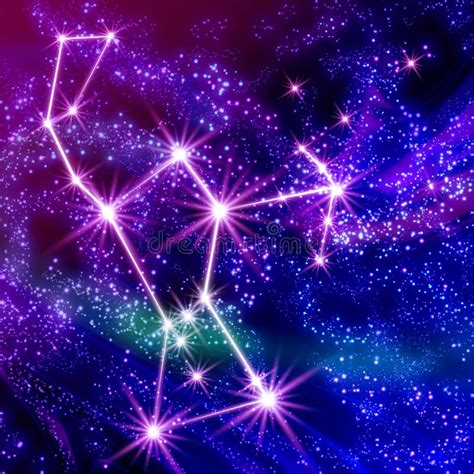 Constellation Orion stock illustration. Illustration of fantasy - 29684644