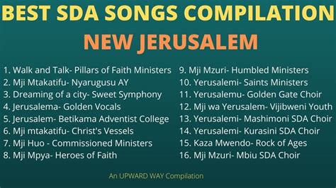 BEST SDA SONGS COMPILATION ON THE NEW JERUSALEM New Jerusalem, Rock Of ...