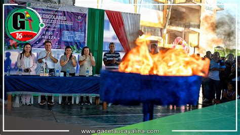 Se Inici Los Juegos Escolares Deportivos Y Paradeportivos Etapa