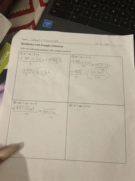 Solved Complex Numbers Imaginary Unit The Square Root of a | Chegg.com