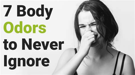 Body Odors To Never Ignore Power Of Positivity