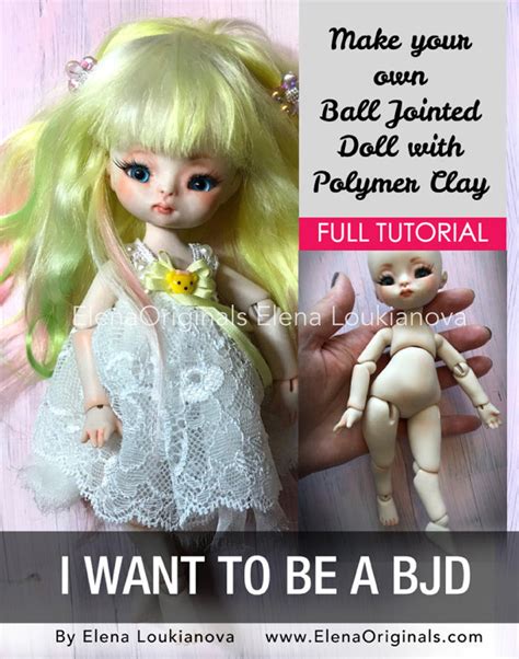 bjd making tutorial ball jointed doll class full tutorial instant