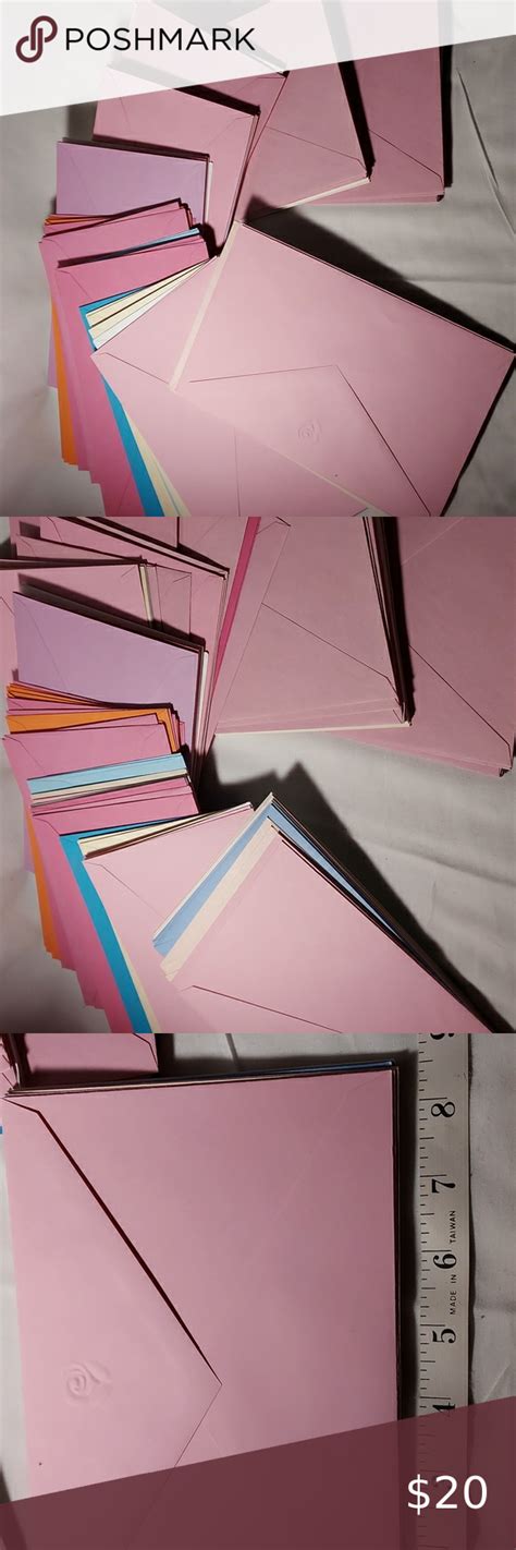 Colored Envelopes 6" x 8" Extras Many Colors