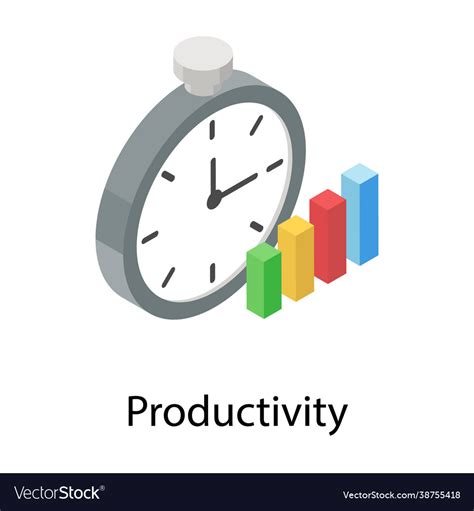 Productivity Royalty Free Vector Image Vectorstock