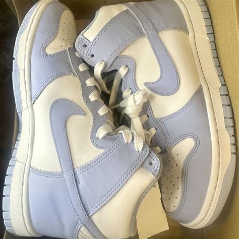 Nike Dunks size 7.5 women’s -brand new #babyblue... - Depop