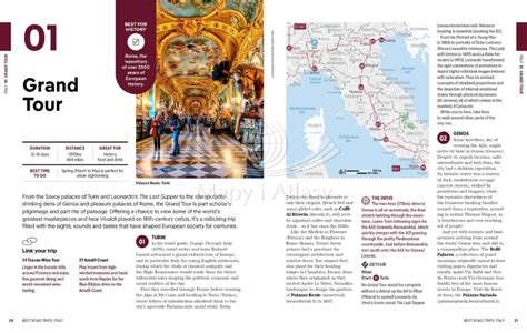 BEST ROAD TRIPS ITALY PRZEWODNIK LONELY PLANET