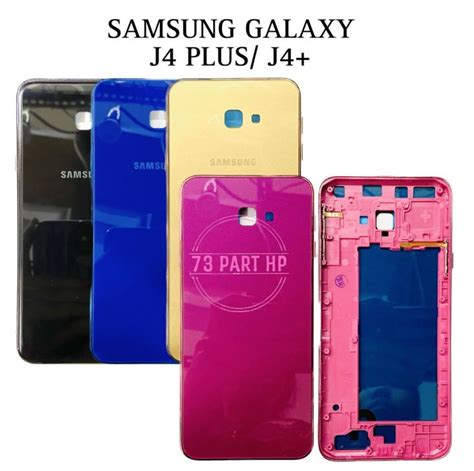 Casing Fullset Backdoor Bezzel Samsung Galaxy J4 J4 Plus SM