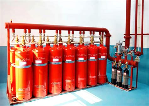 Clean Agent 2kg Hfc 227ea Fire Extinguishing System