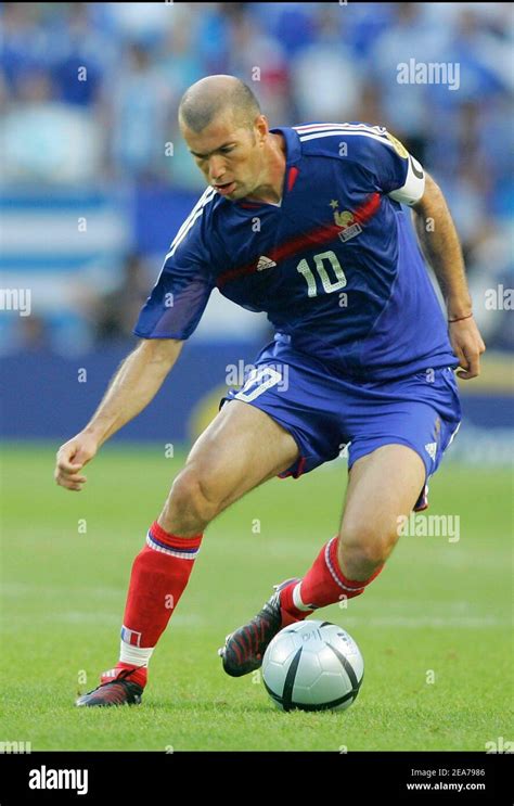 France S Zinedine Zidane During Euro In Portugal On June