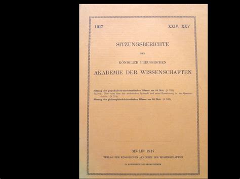 Über einen Satz der statistischen Dynamik und seine Erweiterung in der