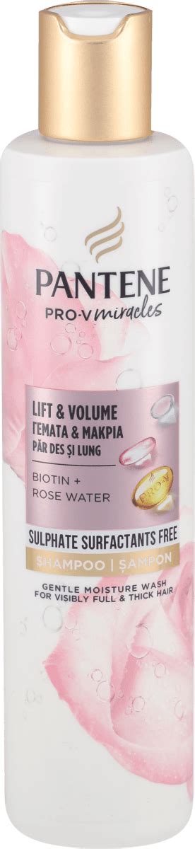 PANTENE PRO V miracles LIFT VOLUME BIOTEN ROSE WATER šampon za kosu