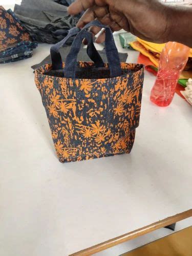 Loop Handle Handled Printed Cotton Carry Bag Capacity 6 Kg At Rs 20