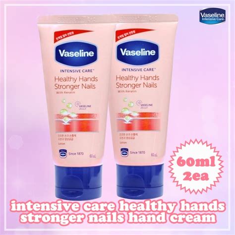 Vaseline Intensive Care Healthy Hands Stronger Nails 60ml60ml Shopee