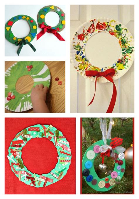 christmas wreath crafts for 3 year olds Crafts For 2 Year Olds ...