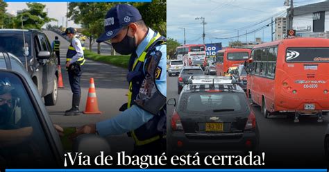 Atención Desde ya una de las vías más importantes de Ibagué está