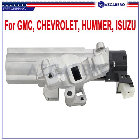 Ignition Lock Cylinder Housing W Passlock Sensor For HUMMER H3 2006