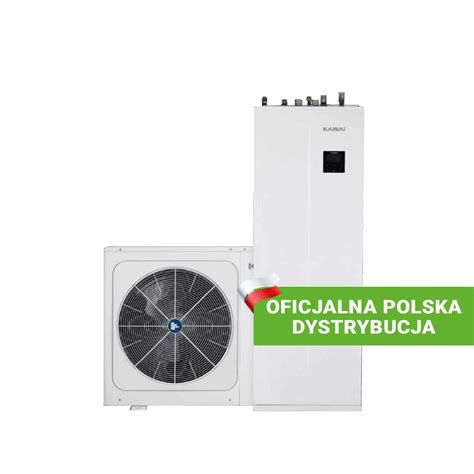 Pompa ciepła split KAISAI 12 kW z zasobnikiem CWU 240 litrów KHA 12RY3