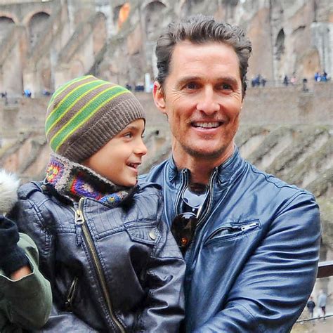 Matthew McConaughey in Rome with His Family | Pictures | POPSUGAR Celebrity