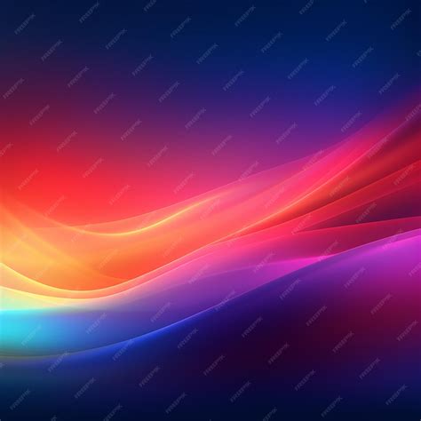 Premium Photo Vibrant Purple Gradients Abstract Waves Wallpaper And