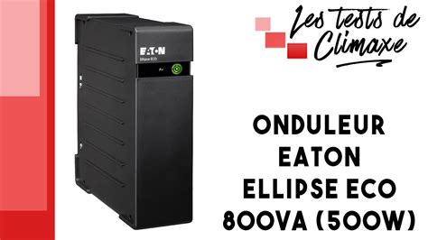 Test D Un Onduleur Eaton Ellipse Eco Usb Fr W Youtube