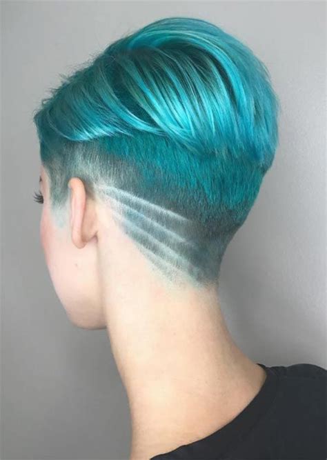 Edgy And Rad Short Undercut Hairstyles For Women Shaved Hair