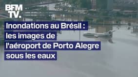 Inondations au Brésil les images de l aéroport de Porto Alegre