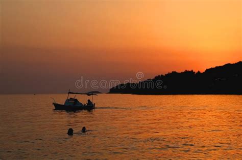 Sailboat And Sunset Stock Photo Image Of Light Vacation 294749894