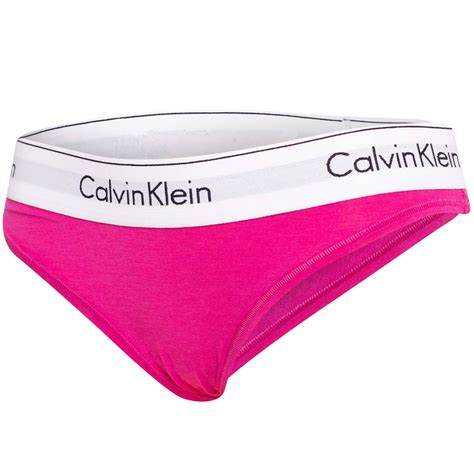 Calvin Klein Majtki Damskie Bikini Różowe 0000F3787E Vhz S Calvin