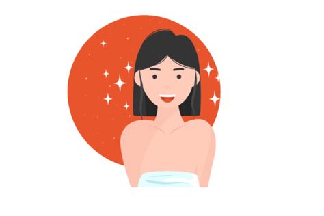 Illustration Woman Applying Skincare Graphic By Uppoint Design