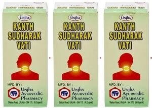 Unjha Kanth Sudharak Vati 3 Packs 10g Each Price In India Buy