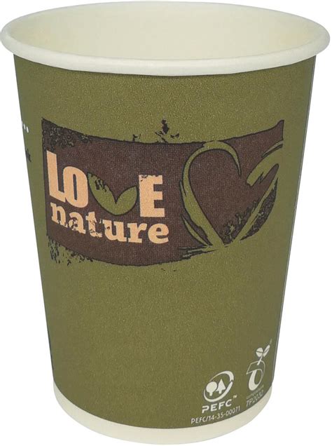 Drinkbeker Uit Karton Love Nature 200 Ml Pak Van 50 Stuks Portaal Check