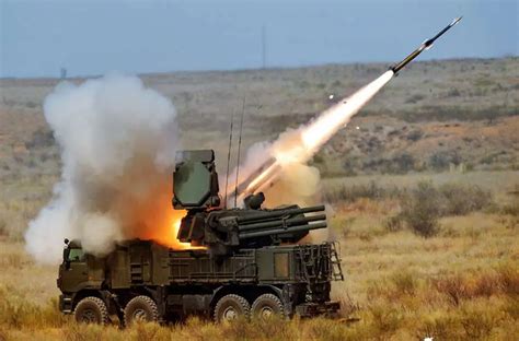 Russian Pantsir Air Defense System With Hypersonic Missile Destroys 4 French Scalp Missiles