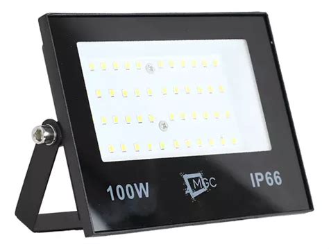 Refletor Led W Smd Prova D Gua Ip Holofote K Slim Mercadolivre