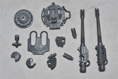 Twin Icarus Autocannon Warhammer 40K Imperial Knight Warden Bits