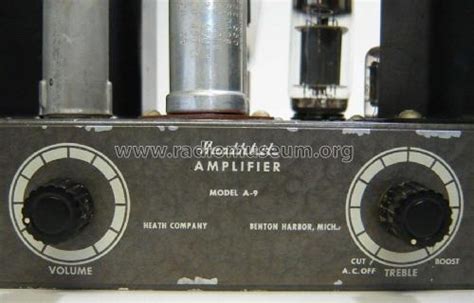 Amplifier A 9 Amplmixer Heathkit Brand Heath Co Benton Harbor Mi