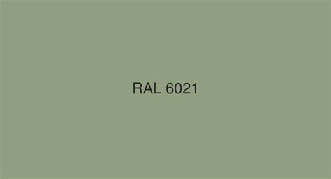 RAL 6021 Color