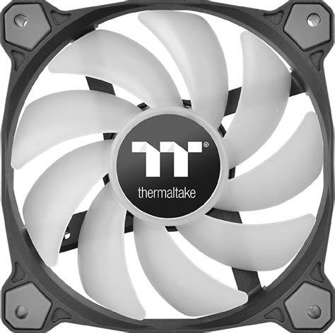 Best Buy Thermaltake Pure Plus Led Rgb Radiator Fan Tt Premium