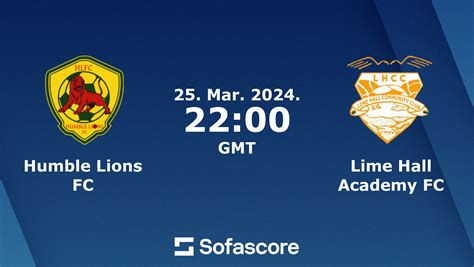 Humble Lions Fc Vs Lime Hall Academy Fc Live Score H2h And Lineups